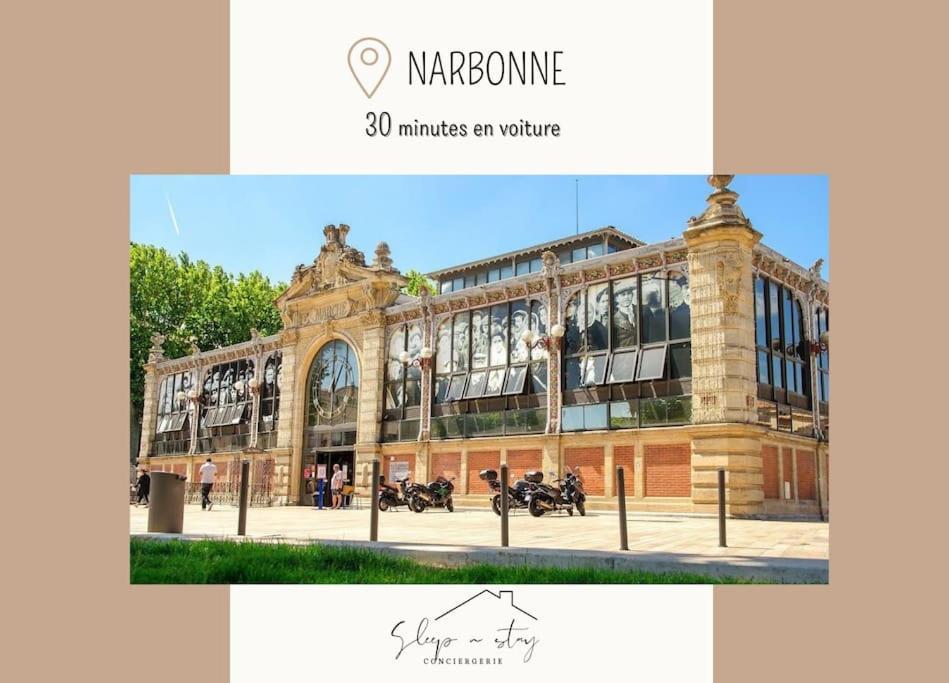 Homps - Appartement Avec Terrasse 4 Personnes Εξωτερικό φωτογραφία